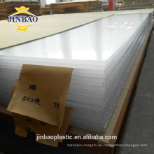 Jinbao 2-10mm klare Farbe Laser geschnitten Unti UV 4x8ft Pmma Acrylplatte